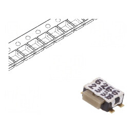 Microîntrerupător TACT SPST-NO 0,05A/32VDC, Pozitie 2, Fara 3N | Electronic-mag.ro | Componente Electronice