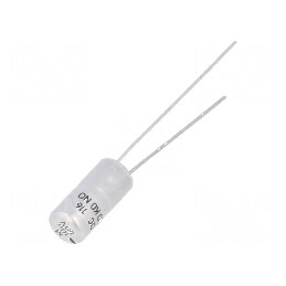 Condensator Electrolitic THT 10µF 50VDC Ø5x11mm cu Raster de 2,5mm | Electronic-mag.ro | Componente Electronice