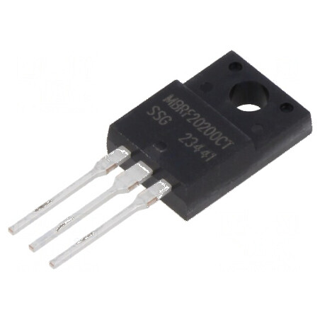 Diodă Schottky Redresoare THT 200V 20A ITO220AB cu Ufmax 950mV | Electronic-mag.ro | Componente Electronice