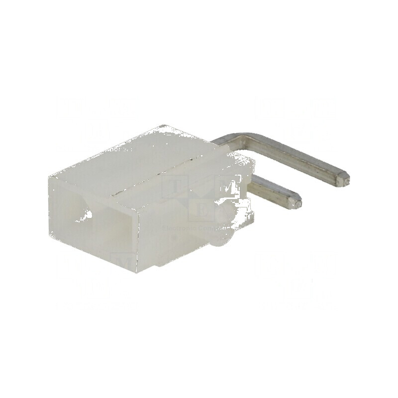 Conector cablu-placă soclu tată MF42 4,2mm PIN 2 THT 7A - Componentă electronică pentru circuite electrice | Electronic-mag.ro | Componente Electronice