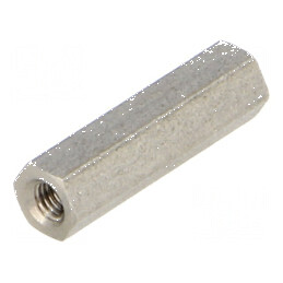 Piuliță Distanțieră Filetată 20mm cu Filet Interior M3 Hexagonală | Electronic-mag.ro | Componente Electronice