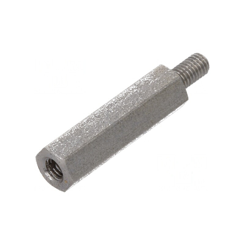 Piuliță distanțieră filetată M3, 20mm - Filet interior și exterior M3 | Electronic-mag.ro | Componente Electronice