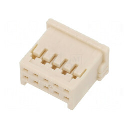 Carcasa de recepție duală 2.0 W/B, 10 circuite, culoare bej | Electronic-mag.ro | Componente Electronice