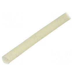 Manșon electroizolant din fibră de sticlă, rezistent la temperaturi între -25 și 155°C, diametru interior 3mm | Electronic-mag.ro | Componente Electronice