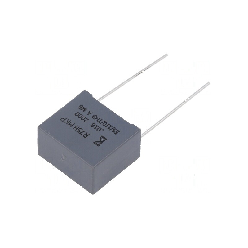 Condensator Polipropilenă R75, 18nF, 18x10x16mm, THT, Toleranță ±5% | Electronic-mag.ro | Componente Electronice