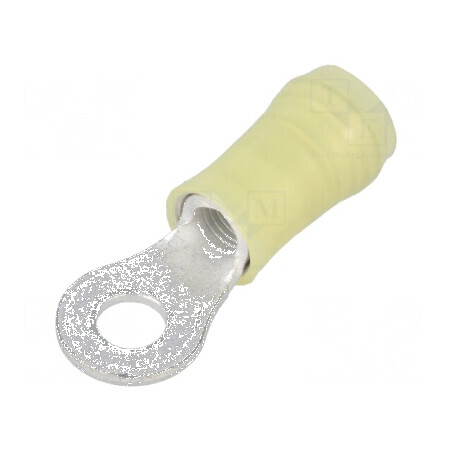 Vârf Inelar M4 Ø 4,34mm pentru Cablu Izolat 3-6mm² Crimpat | Electronic-mag.ro | Componente Electronice