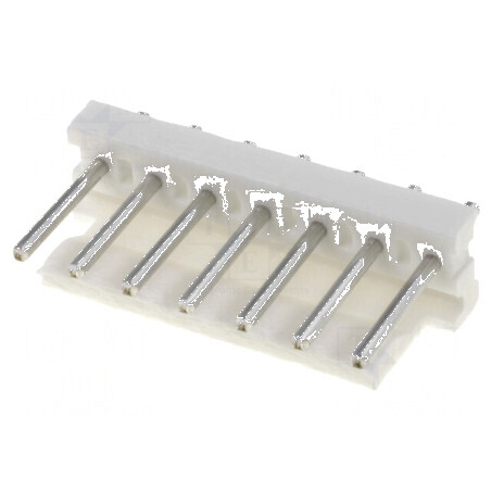 Conector MTA-156 3,96mm PIN 7 THT pentru cablu-placă soclu tată | Electronic-mag.ro | Componente Electronice