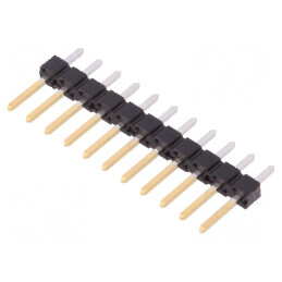 Conector BERGSTIK tată PIN 11 drept pentru şiruri pini - compatibilitate optimă | Electronic-mag.ro | Componente Electronice