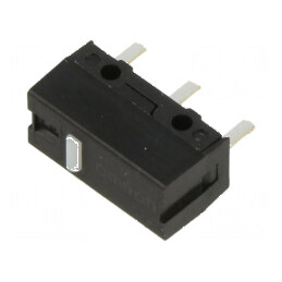 Microîntrerupător SNAP ACTION 0,001A/6VDC fără manetă - Pozitie 2 | Electronic-mag.ro | Componente Electronice