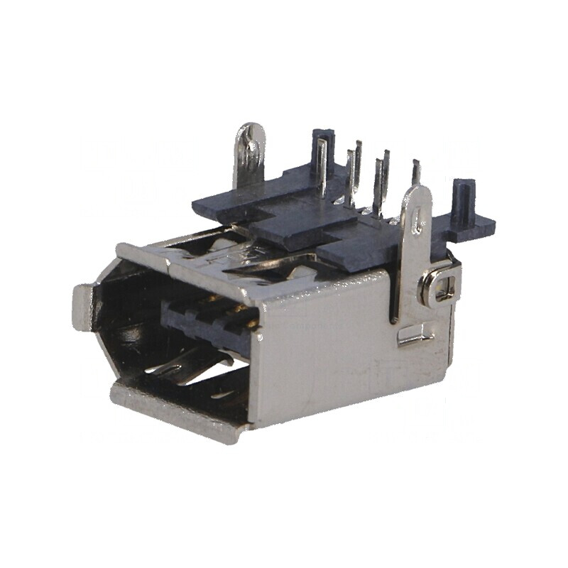 Conector IEEE1394 Soclu THT PIN 6 Unghi 90° - Componentă Electronică de Înaltă Calitate | Electronic-mag.ro | Componente Electronice