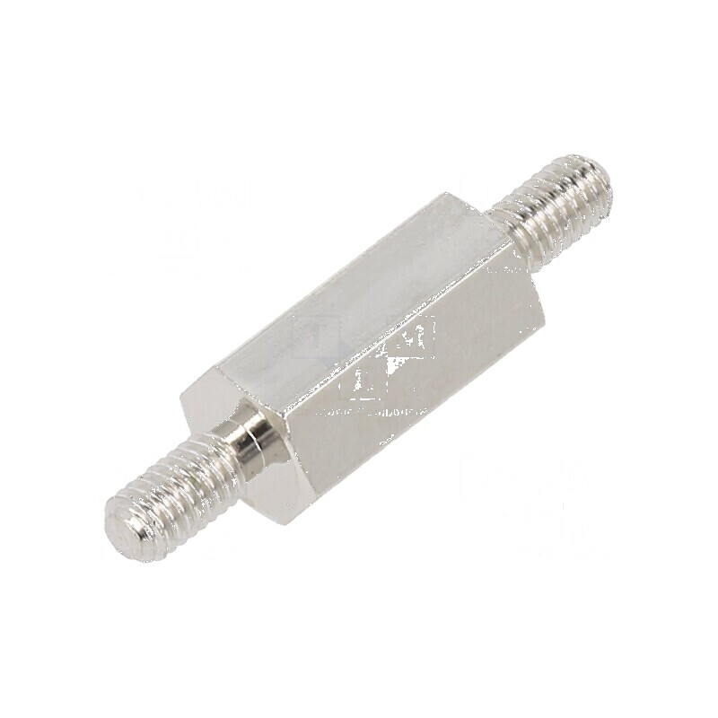 Piuliță Distanțieră Filetată 12mm, Filet Exterior M3, Hexagonală | Electronic-mag.ro | Componente Electronice Piuliță Distanțieră Filetată 12mm, Filet Exterior M3, Hexagonală | Electronic-mag.ro | Componente Electronice