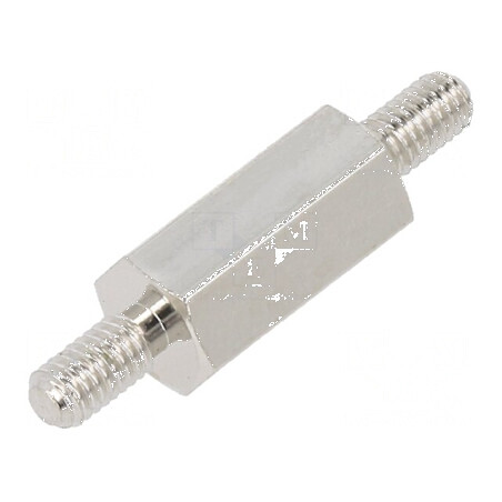 Piuliță Distanțieră Filetată 12mm, Filet Exterior M3, Hexagonală | Electronic-mag.ro | Componente Electronice