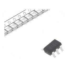 Amplificator operațional IC 530kHz, canal 1, SOT23-5, 1,8-6VDC | Electronic-mag.ro | Componente Electronice