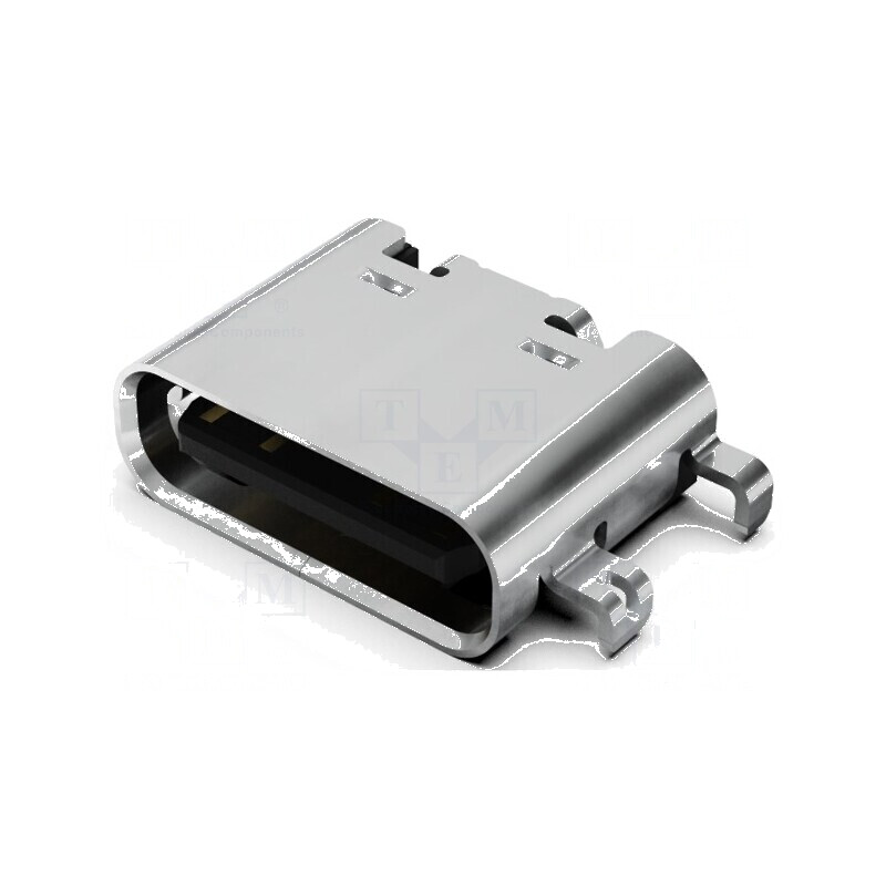 Conector USB C Soclu SMT 16 PIN Orizontale, USB 2.0, 5A, 48VDC | Electronic-mag.ro | Componente Electronice Conector USB C Soclu SMT 16 PIN Orizontale, USB 2.0, 5A, 48VDC | Electronic-mag.ro | Componente Electronice