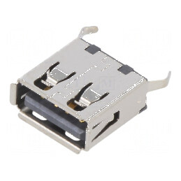 Conector USB B Soclu THT PIN 4 Drept USB 2.0 - Compatibilitate Avansată pentru Proiecte Electronice | Electronic-mag.ro | Componente Electronice
