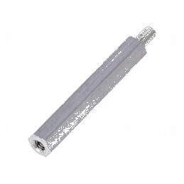 "Piuliță Distanțieră Filetată M4, Dimensiune 45mm, Filete Interne și Externe M4" | Electronic-mag.ro | Componente Electronice