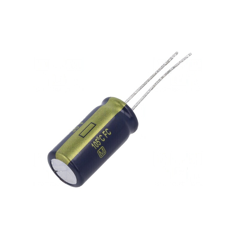 Condensator Electrolitic Low ESR THT 470uF 35VDC Ø10x20mm pentru Aplicatii Electronice | Electronic-mag.ro | Componente Electronice