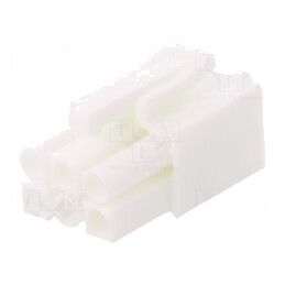 Conector Cablu-Cablu Mufă Mamă EL 4,5mm cu 6 PIN-uri, Dispunere 1x6 | Electronic-mag.ro | Componente Electronice