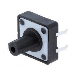 Microîntrerupător TACT SPST-NO 0,05A/24VDC THT - Pozitie 2, Fara Contact | Electronic-mag.ro | Componente Electronice