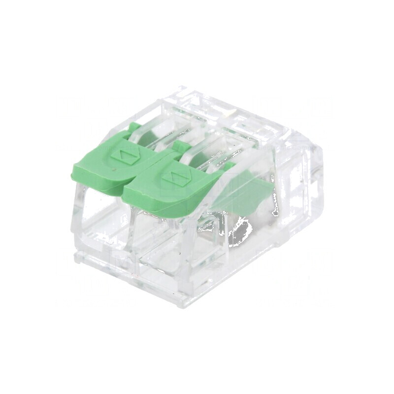 Borne cu arc pentru eliberare rapidă, 0,2÷4mm², 24AWG÷12AWG, 300V | Electronic-mag.ro | Componente Electronice Borne cu arc pentru eliberare rapidă, 0,2÷4mm², 24AWG÷12AWG, 300V | Electronic-mag.ro | Componente Electronice