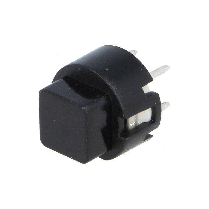 Comutator Tastatură Poz: 2 SPST-NO 0,01A/35VDC Neagră THT - Comutator Profesional pentru Circuit Electric | Electronic-mag.ro | Componente Electronice