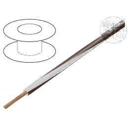 Cablu H05V-K, LgY Litat Cu 0,5mm² PVC Alb-Maro 300V/500V - 100m | Electronic-mag.ro | Componente Electronice