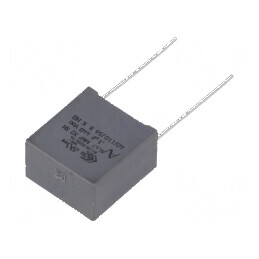 Condensator cu Polipropilenă X2 R47 - 100nF, Dimensiuni 18x11x19mm, Montare THT | Electronic-mag.ro | Componente Electronice