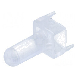 Tub LED rotund Ø3mm cu parte frontală convexă - soluție de iluminat eficientă | Electronic-mag.ro | Componente Electronice