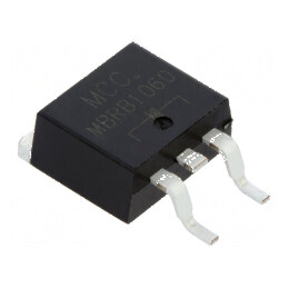 Diodă Schottky SMD 60V 10A D2PAK - Redresor de înaltă eficiență, rolă/bandă | Electronic-mag.ro | Componente Electronice