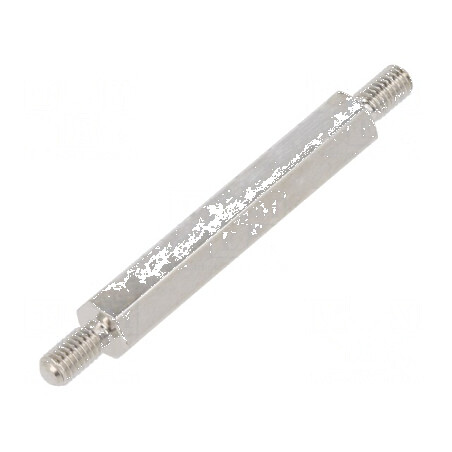 Piuliță Distanțieră Filetată Hexagonală 30mm, Filet Exterior M3 | Electronic-mag.ro | Componente Electronice