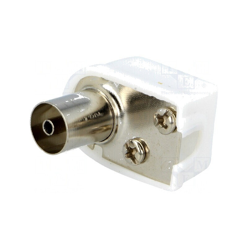 Conector Coaxial 9,5mm (IEC 169-2) Mufă Mamă Unghi 90° - Soluție Profesională de Conectare | Electronic-mag.ro | Componente Electronice Conector Coaxial 9,5mm (IEC 169-2) Mufă Mamă Unghi 90° - Soluție Profesională de Conectare | Electronic-mag.ro | Componente Electronice
