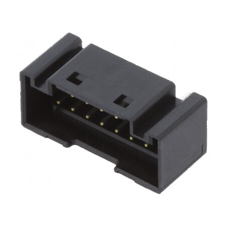 Conector cablu-placă soclu tată PIN 16 DF51K 2mm THT - Componentă electronică de înaltă calitate | Electronic-mag.ro | Componente Electronice
