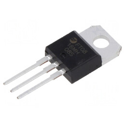 Triac 600V 8A TO220AB - Comutator de putere cu Igt 50mA și Ifsm 84A pentru aplicații industriale | Electronic-mag.ro | Componente Electronice