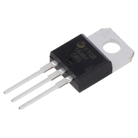 Triac 600V 8A TO220AB - Comutator de putere cu Igt 50mA și Ifsm 84A pentru aplicații industriale | Electronic-mag.ro | Componente Electronice