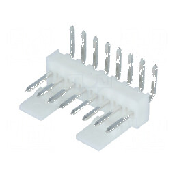 Conector cablu-placă soclu tată KK 254 2,54mm PIN 8 THT 4A - Componentă electronică de conectare | Electronic-mag.ro | Componente Electronice