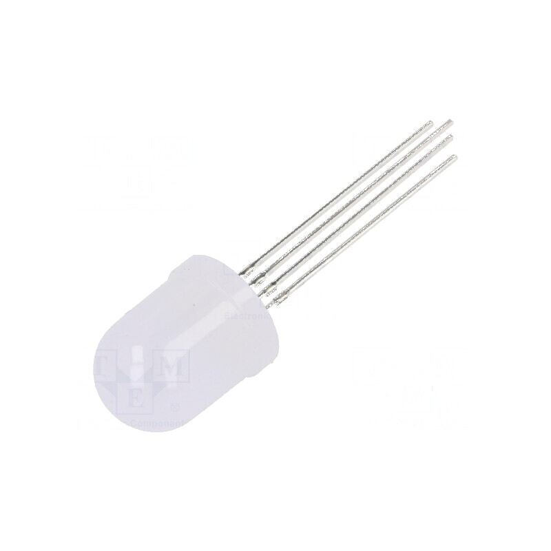 LED RGB 10mm Convex 30° - Temperaturi de Funcționare: -30° până la 85°C, Nr. Term: 4 | Electronic-mag.ro | Componente Electronice