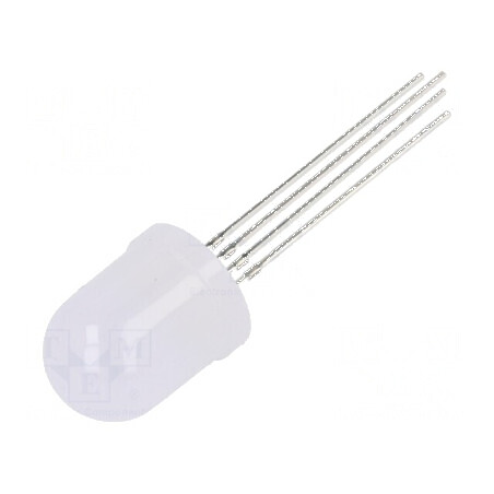 LED RGB 10mm Convex 30° - Temperaturi de Funcționare: -30° până la 85°C, Nr. Term: 4 | Electronic-mag.ro | Componente Electronice