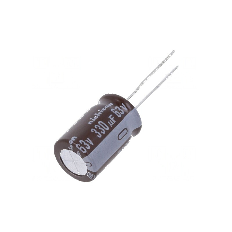 Condensator electrolitic low ESR THT 330uF 63VDC Ø12,5x20mm - Componentă electronică de înaltă performanță | Electronic-mag.ro | Componente Electronice Condensator electrolitic low ESR THT 330uF 63VDC Ø12,5x20mm - Componentă electronică de înaltă performanță | Electronic-mag.ro | Componente Electronice