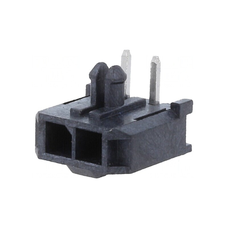 Conector cablu-placă mufă mamă Minitek® Pwr 3.0, 3mm, 2 PIN | Electronic-mag.ro | Componente Electronice