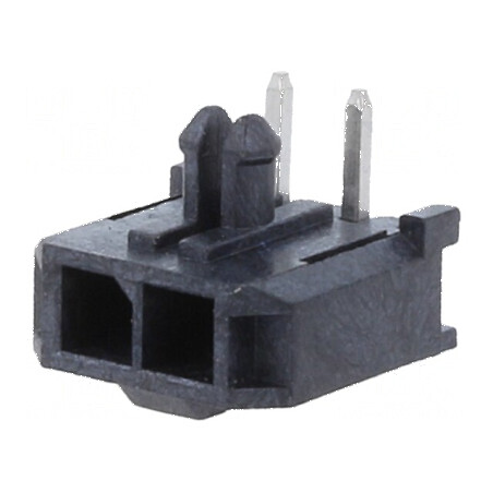 Conector cablu-placă mufă mamă Minitek® Pwr 3.0, 3mm, 2 PIN | Electronic-mag.ro | Componente Electronice