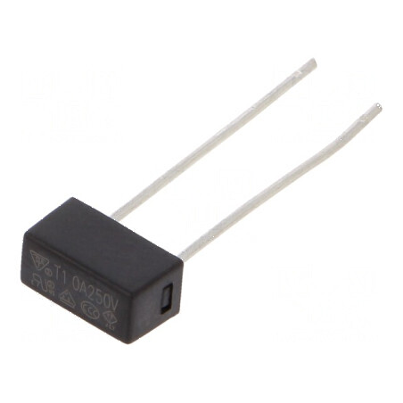 Siguranţă întârziere 1A 250VAC TE5 883.200G - Componente electrice de înaltă calitate | Electronic-mag.ro | Componente Electronice