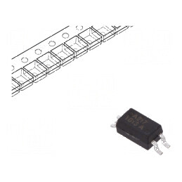 Optocuplor SMD cu 1 Canal, Iesire Tranzistori, Izolatie 3,75kV, Tensiune Colector-Emetator 80V, SO4 | Electronic-mag.ro | Componente Electronice