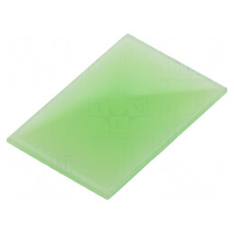 Capişon verde UB pentru serii 15,35x10,35x0,5mm - Accesorii de protecție profesională | Electronic-mag.ro | Componente Electronice