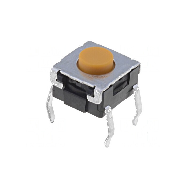 Microîntrerupător TACT SPST-NO 0,05A/24VDC THT - Pozitie 2, Fără Elemente Aditive | Electronic-mag.ro | Componente Electronice Microîntrerupător TACT SPST-NO 0,05A/24VDC THT - Pozitie 2, Fără Elemente Aditive | Electronic-mag.ro | Componente Electronice