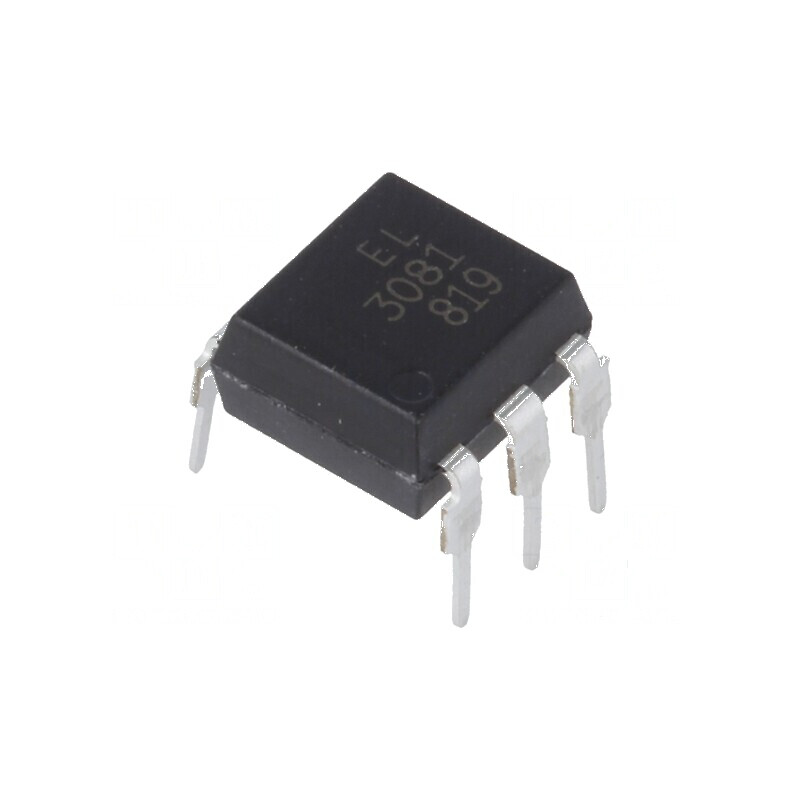 Optotriac 5kV pentru comutare în zero DIP6 - Model EL308X, Circuit de Control Electric | Electronic-mag.ro | Componente Electronice Optotriac 5kV pentru comutare în zero DIP6 - Model EL308X, Circuit de Control Electric | Electronic-mag.ro | Componente Electronice