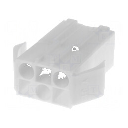 Conector cablu-cablu mufă tată EL 4,5mm cu 6 pini, Dispunere 1x6 | Electronic-mag.ro | Componente Electronice