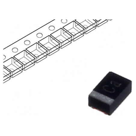 Condensator Tantal 10uF 16VDC SMD 1206 ±20% - Interval Temperatura: -55 până la 125°C | Electronic-mag.ro | Componente Electronice