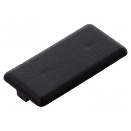 Capac de protecție pentru profil Lățime cant 5mm, Dimensiuni 20mm x 40mm | Electronic-mag.ro | Componente Electronice