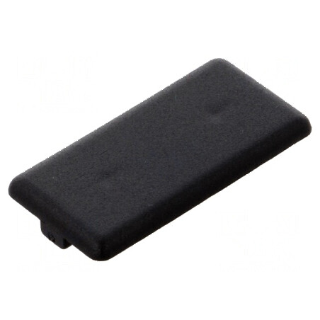 Capac de protecție pentru profil Lățime cant 5mm, Dimensiuni 20mm x 40mm | Electronic-mag.ro | Componente Electronice