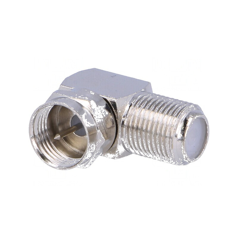 Adaptor F soclu-F mufă în unghi de 90° pentru conexiuni TV și satelit | Electronic-mag.ro | Componente Electronice Adaptor F soclu-F mufă în unghi de 90° pentru conexiuni TV și satelit | Electronic-mag.ro | Componente Electronice